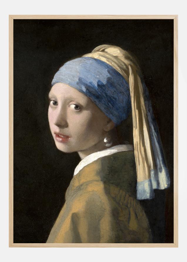 Girl With A Pearl Earring Póster