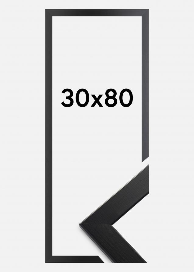 Marco Trendline Vidrio acrílico Negro 30x80 cm