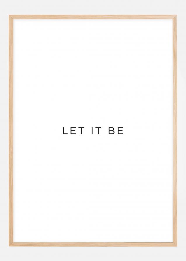 Let it be Póster