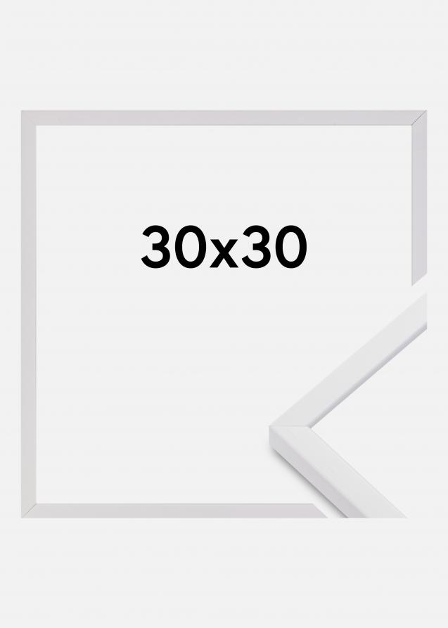 Marco E-Line Vidrio acrílico Blanco 30x30 cm