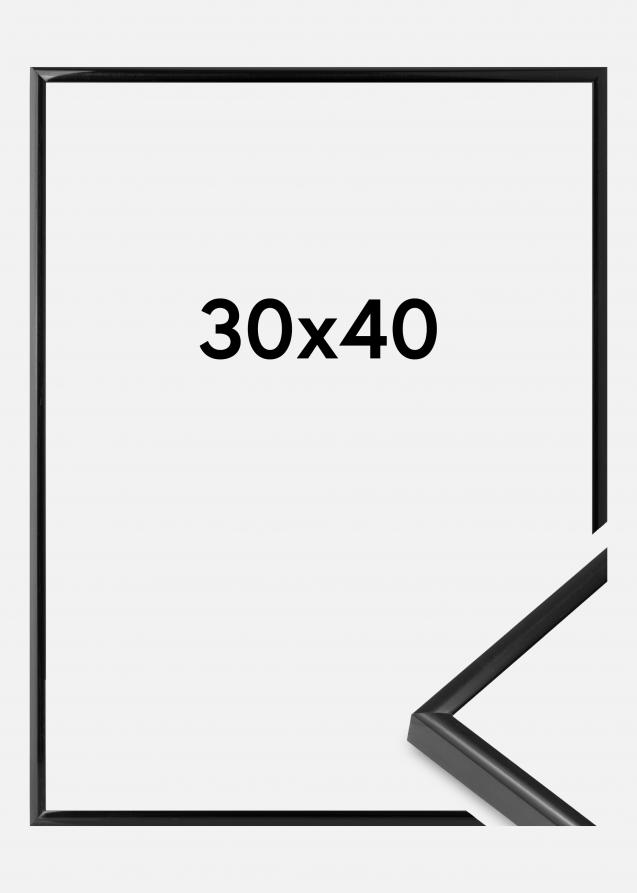 Marco BGA Modern Style Vidrio acrílico Negro 30x40 cm
