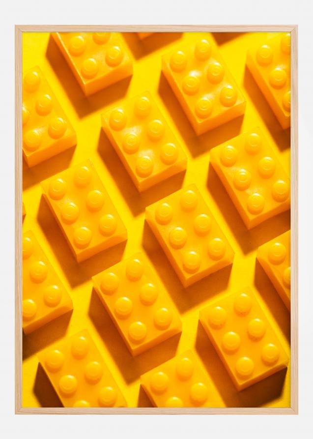 Yellow lego Póster