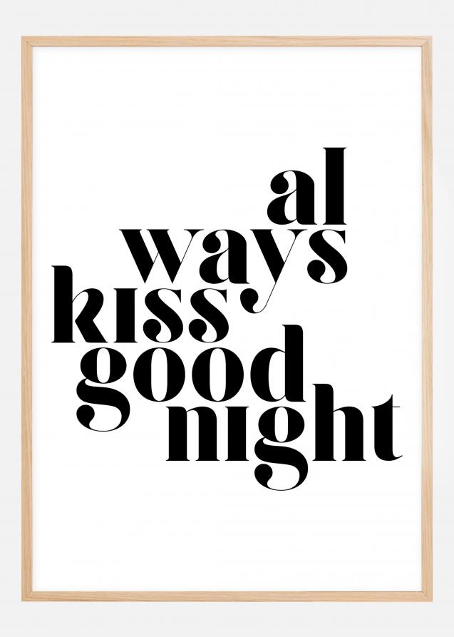 Always Kiss Good Night Póster