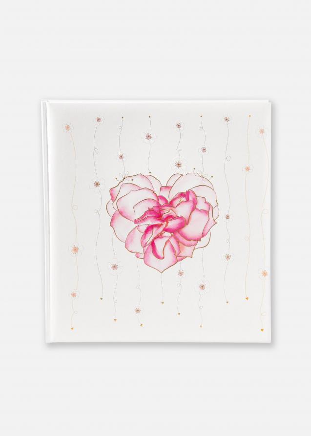 Scent of Roses Álbum de boda - 30x31 cm (60 Páginas blancas / 30 hojas)
