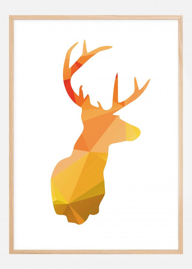 Deer - Höstfärger Póster