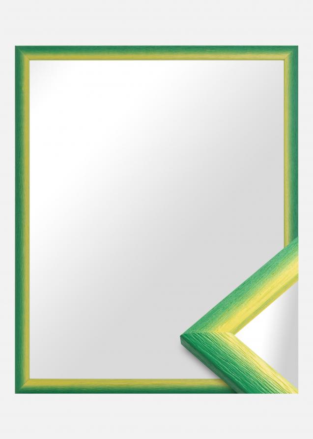 Espejo Cornwall Verde - Tamaño personalizable