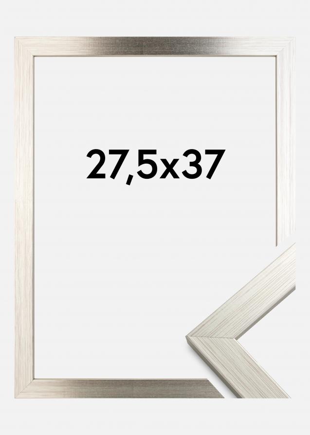 Marco Silver Wood Vidrio acrílico 27,5x37 cm