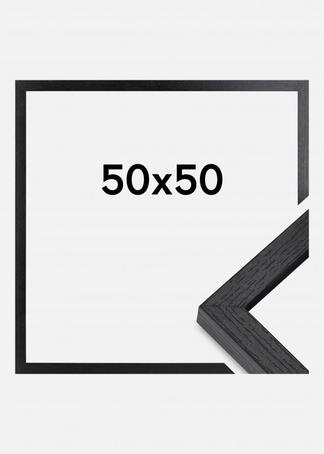 BGA Marco caja Vidrio acrílico Negro 50x50 cm