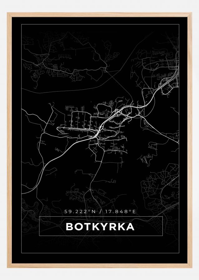Mapa - Botkyrka - Cartel Negro