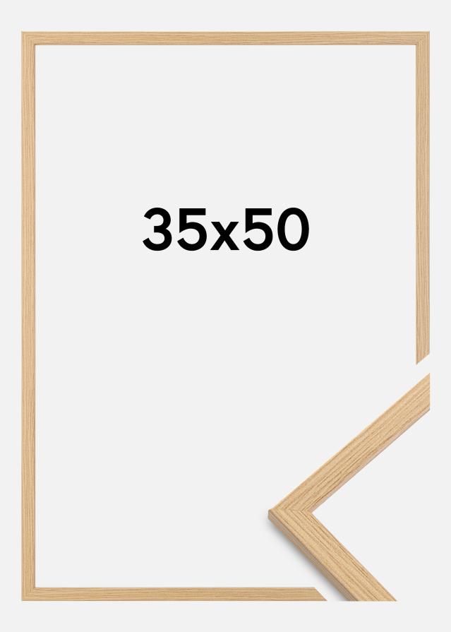 Marco Valbo Vidrio acrílico Roble 35x50 cm