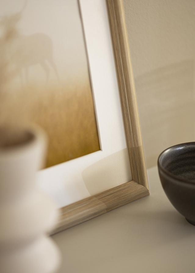 Marco Västkusten Vidrio acrílico Roble 32,9x48,3 cm (A3+)