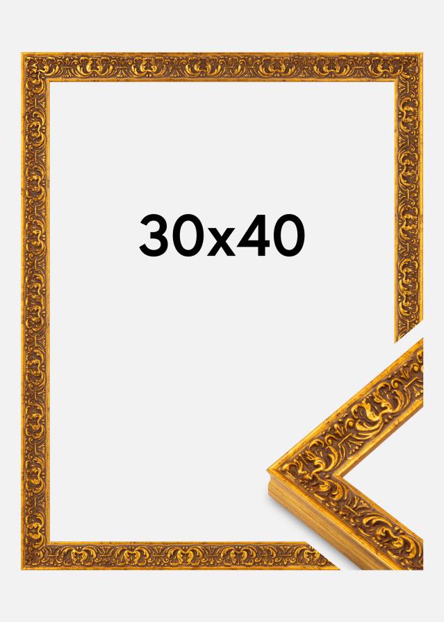 Marco Amber Acrílico Oro 30x40 cm
