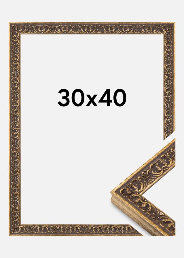 Marco Amber Acrílico Plata 30x40 cm