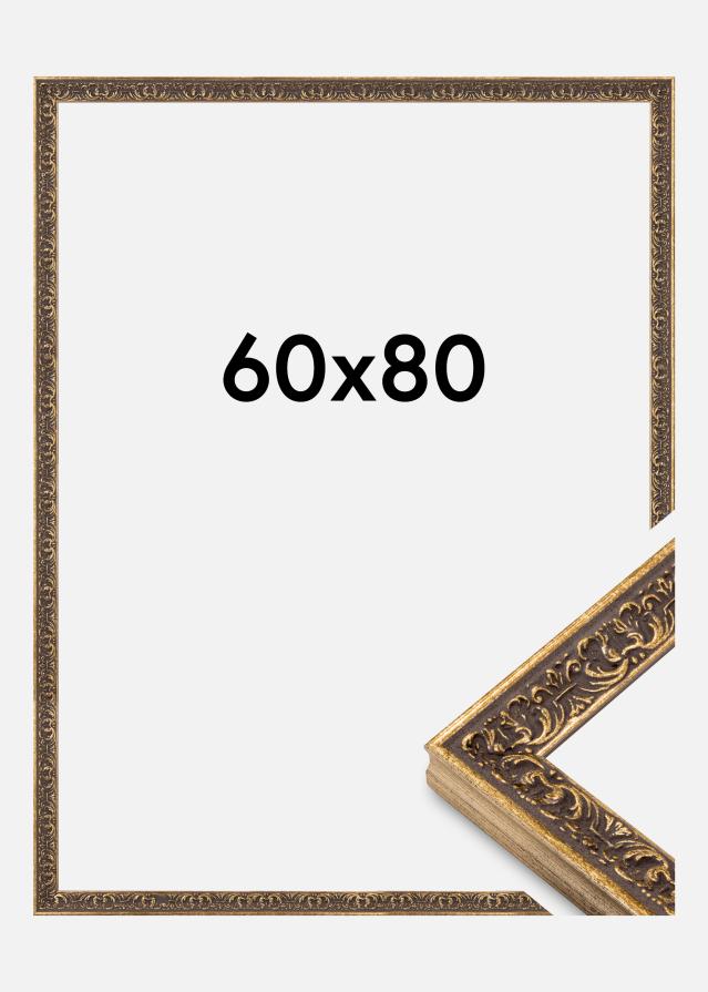 Marco Amber Acrílico Plata 60x80 cm