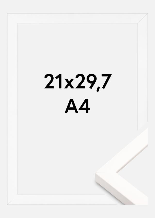 Marco Brooke Acrílico Vidrio Blanco 21x29,7 cm (A4)
