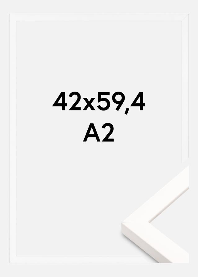 Marco Brooke Acrílico Blanco 42x59,4 cm (A2)
