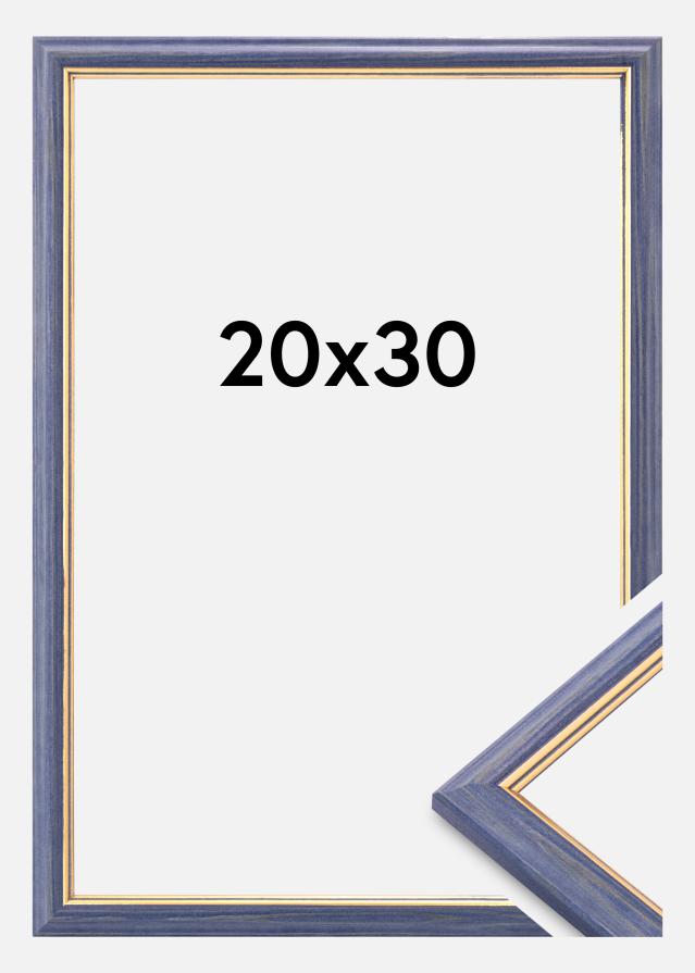 Marco Claudia Acrílico Azul 20x30 cm