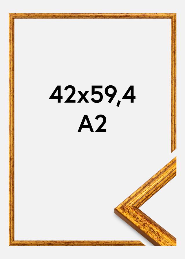 Marco Claudia Acrílico Dorado 42x59,4 cm (A2)