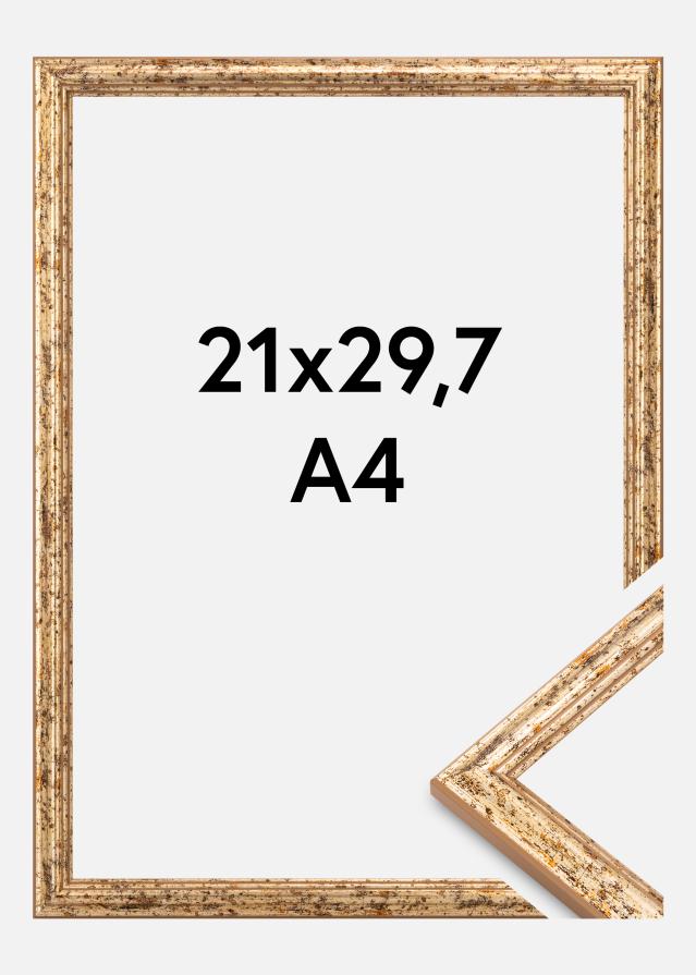 Marco Claudia Acrílico Plata 21x29,7 cm (A4)