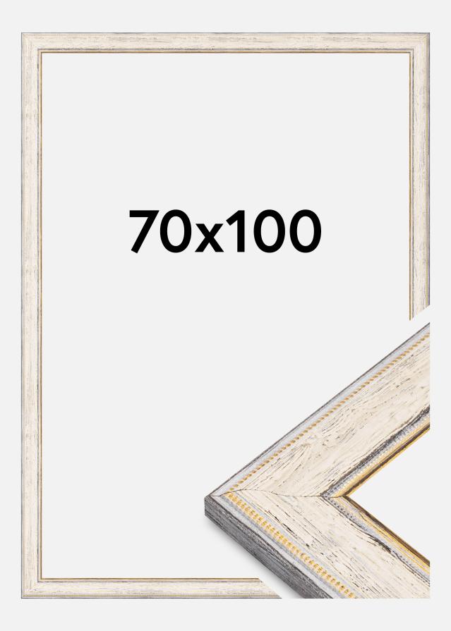 Marco Fabriano Acrílico Vidrio Blanco 70x100 cm