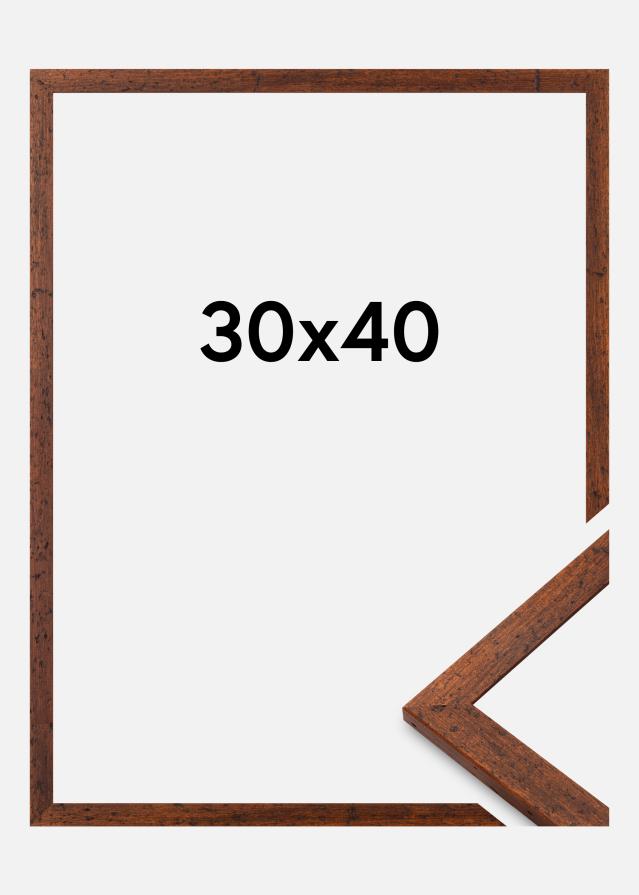 Marco Humphrey Acrílico Vidrio Marrón 30x40 cm