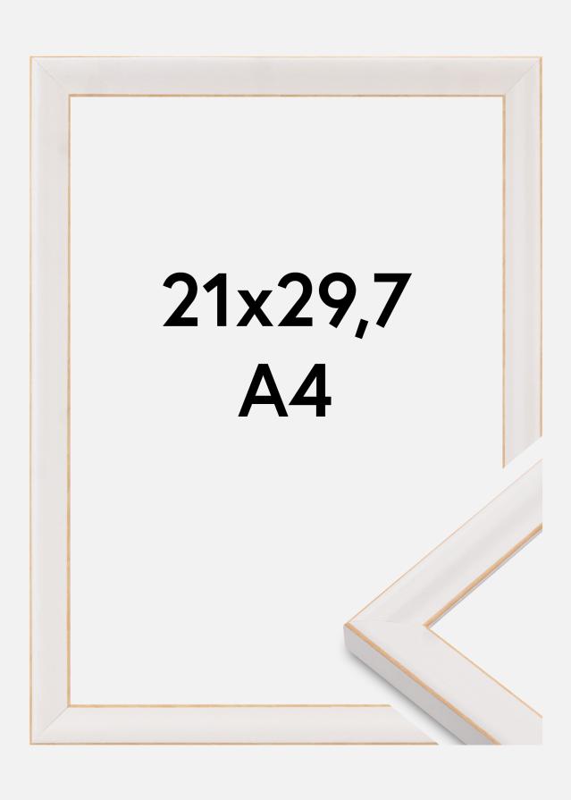 Marco Marie Claire Vidrio Acrílico Blanco 21x29,7 cm (A4)