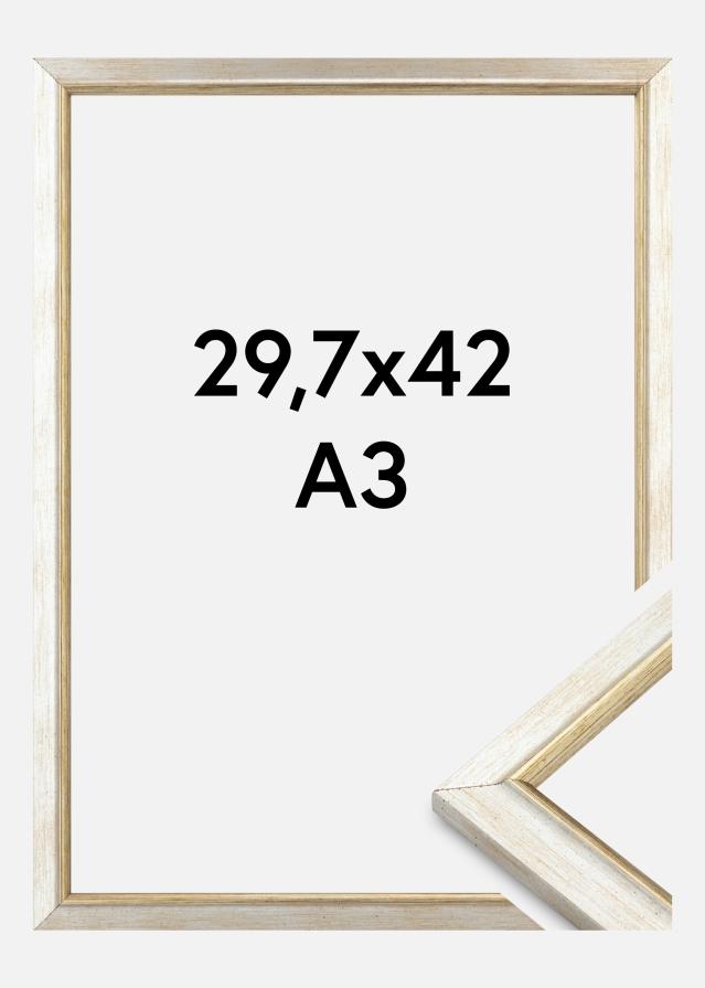 Marco Marisa Acrílico Plata 29,7x42 cm (A3)