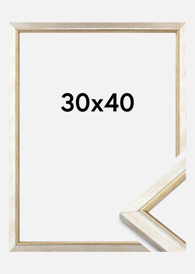 Marco Marisa Acrílico Plata 30x40 cm