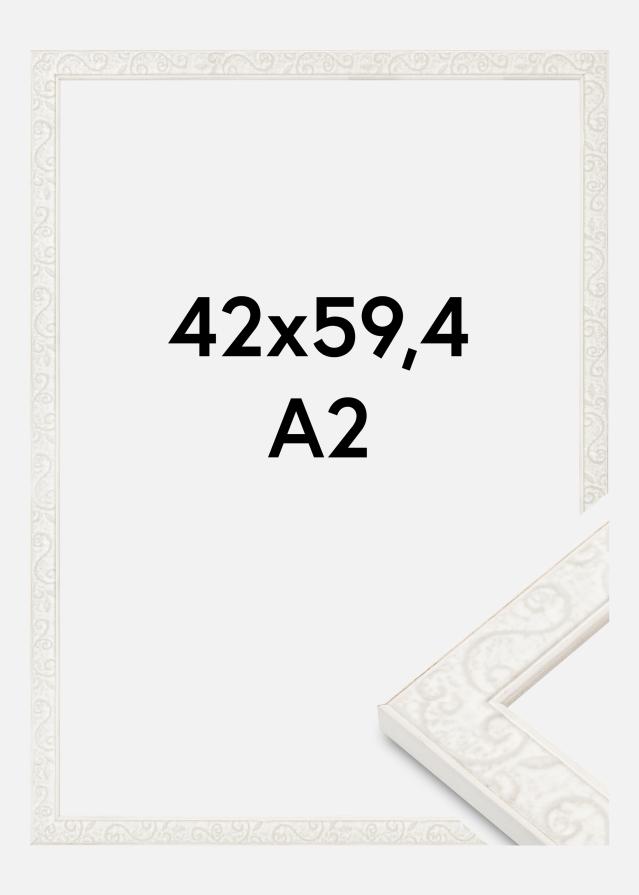 Marco Milton Acrílico Blanco 42x59,4 cm (A2)