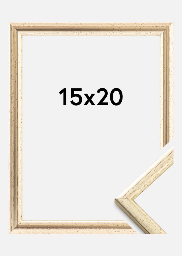 Marco Newline Plateado 15x20 cm