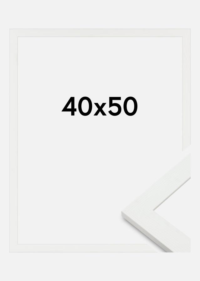 Marco Sandra Acrílico Blanco 40x50 cm