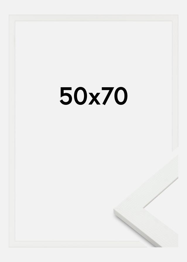 Marco Sandra Acrílico Blanco 50x70 cm