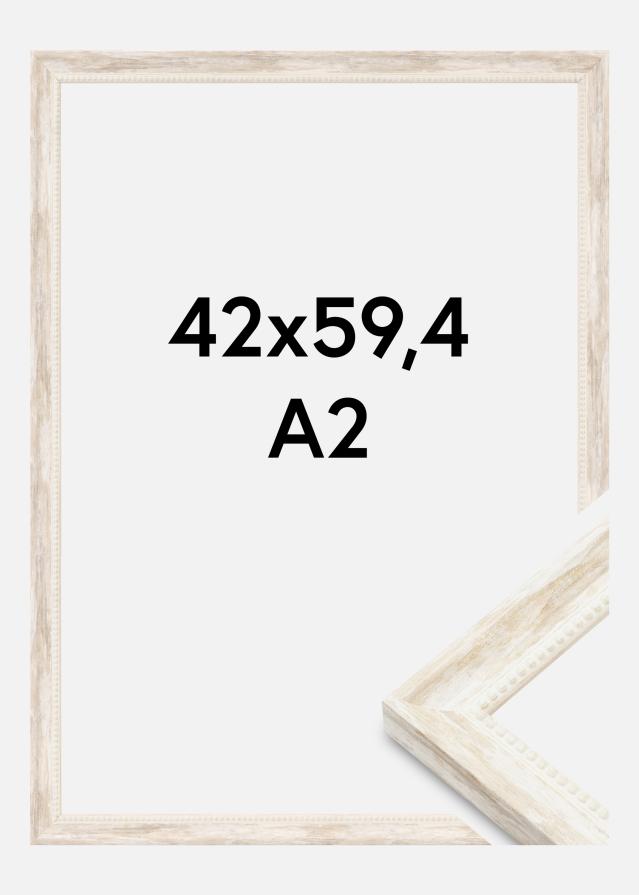 Marco Soledad Acrílico Blanco 42x59,4 cm (A2)