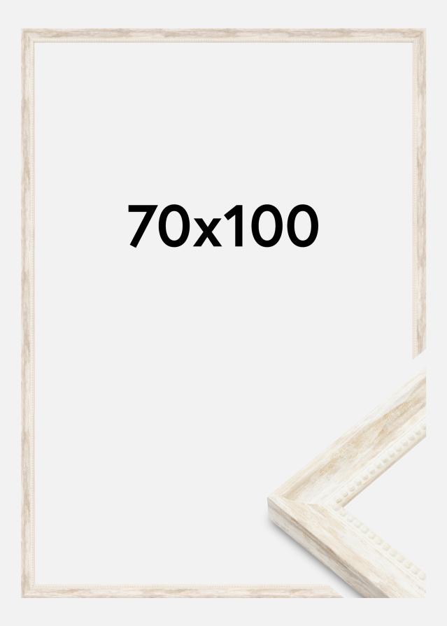 Marco Soledad Acrílico Blanco 70x100 cm
