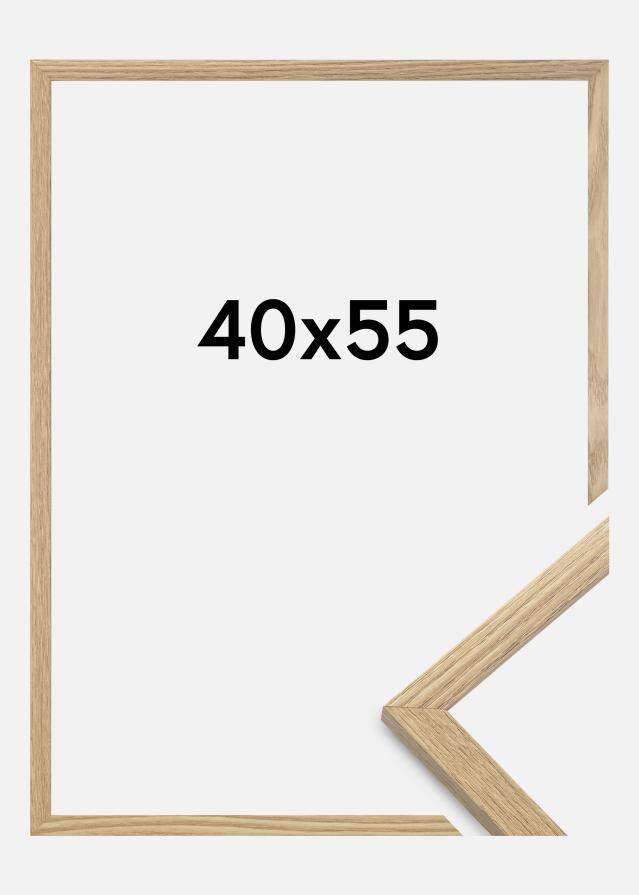 Marco Trendy Vidrio acrílico Roble 40x55 cm