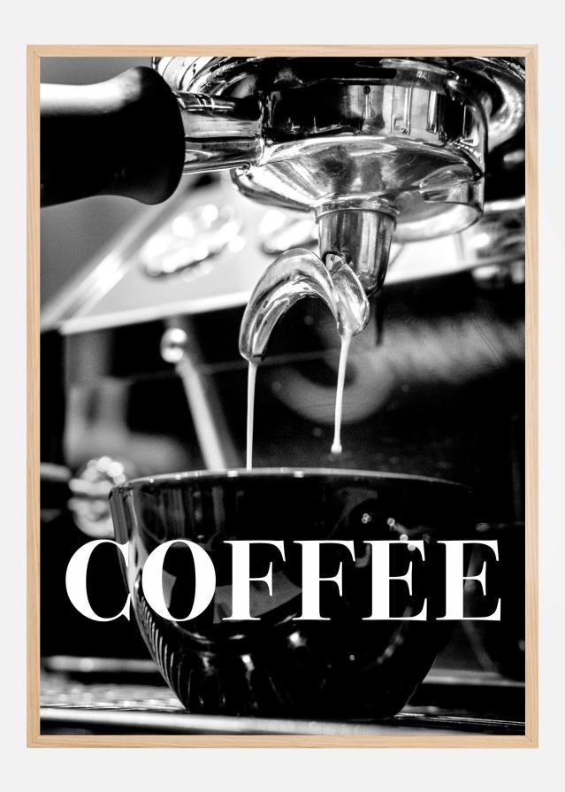 Coffee Text Póster