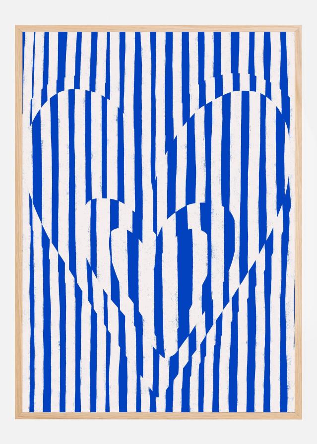 Hearts (Blue Version) Póster