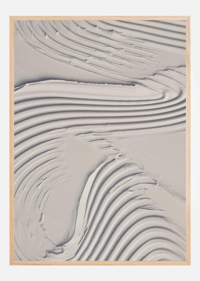 Mud Texture 14 Beige Póster