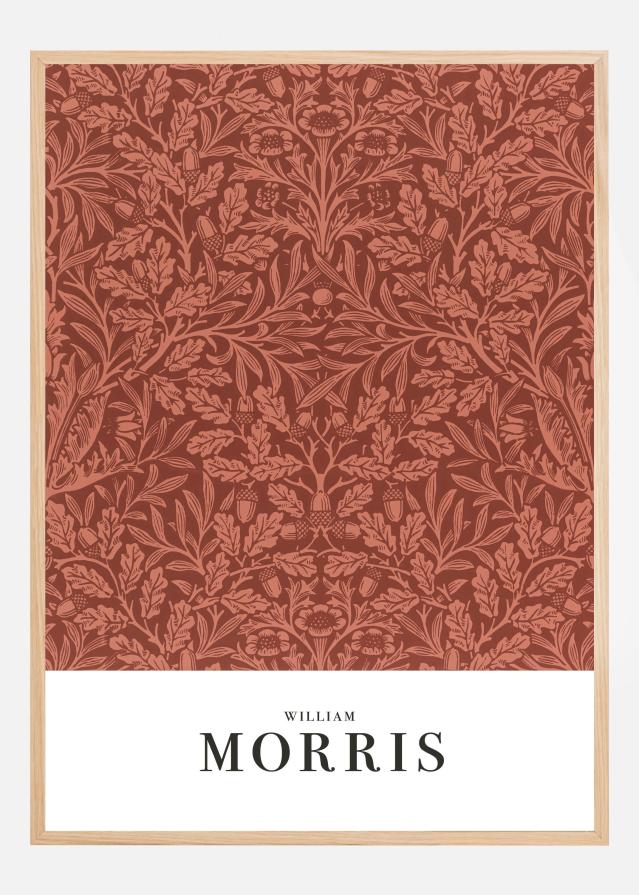 Acorns and oak leaves Póster