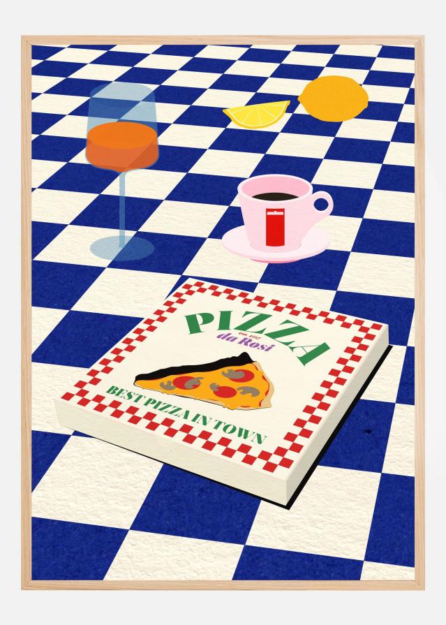 The Italian Menu Póster