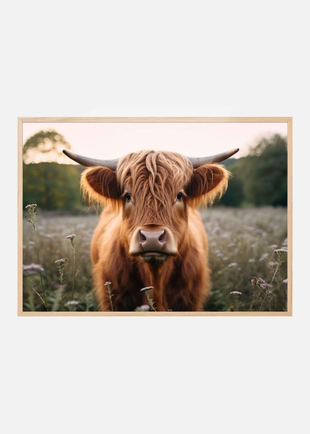 Highland Cow Póster