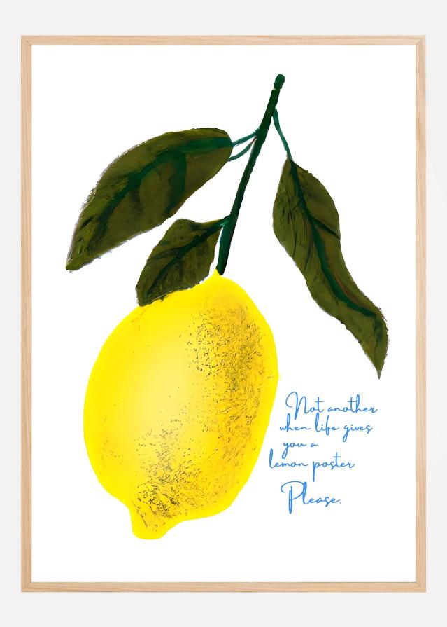 Not Antoher Lemon Póster