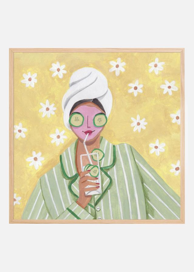 Woman Relax Time Póster