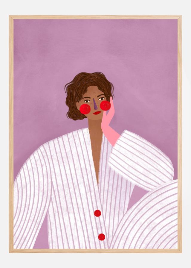 The Woman With the Pink Glove Póster