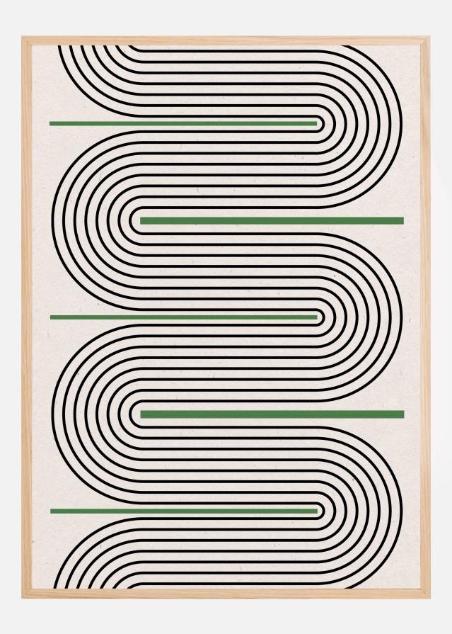 Modern Contemporary Balance Póster