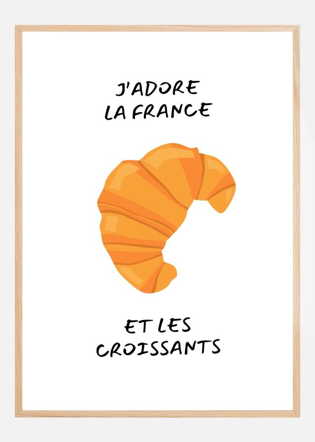 JAaadore la france Póster