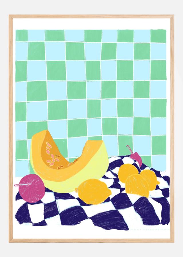 Pandc Neonstilllife Copy Póster