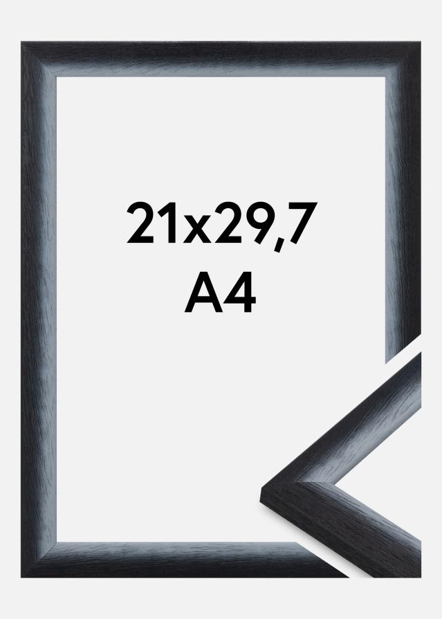 Marco Cornwall Vidrio acrílico Negro 21x29,7 cm (A4)