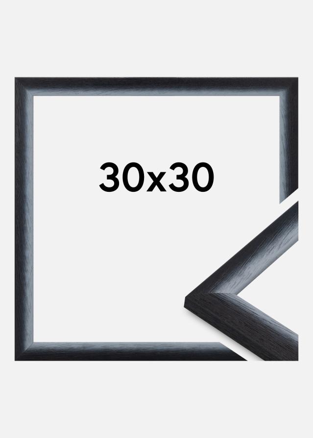 Marco Cornwall Vidrio acrílico Negro 30x30 cm
