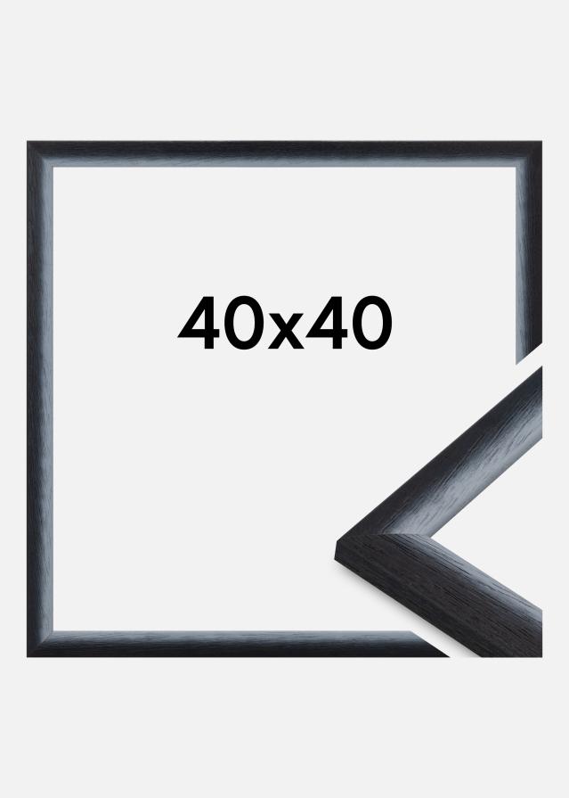 Marco Cornwall Vidrio acrílico Negro 40x40 cm